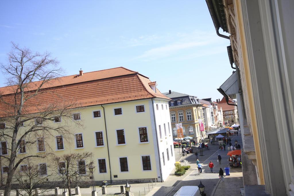 Pension Bei Der Marienkirche Mühlhausen Exteriör bild