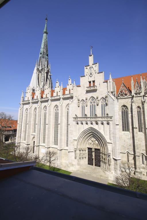 Pension Bei Der Marienkirche Mühlhausen Exteriör bild